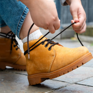 Bota Chukka Casual Camel